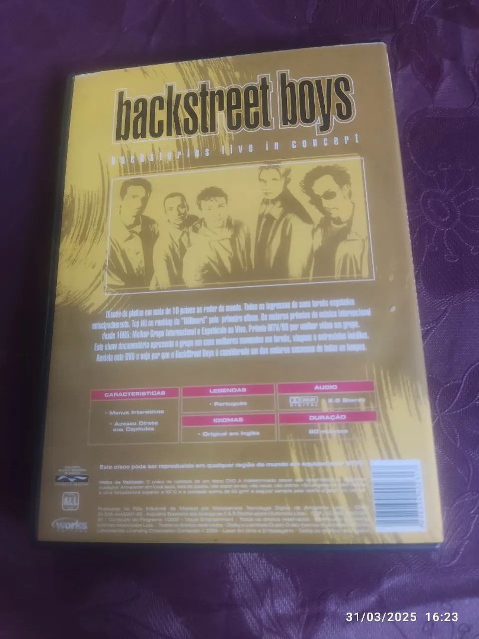 Backstreet Boys - Backstories Concert DVD - Foto 4