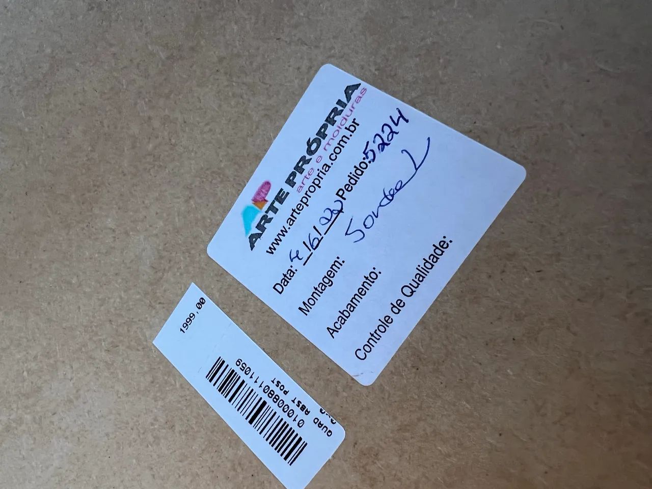 Quadro Arte Própria - Abstrato Contemporâneo - 85 x 105 cm - Foto 4