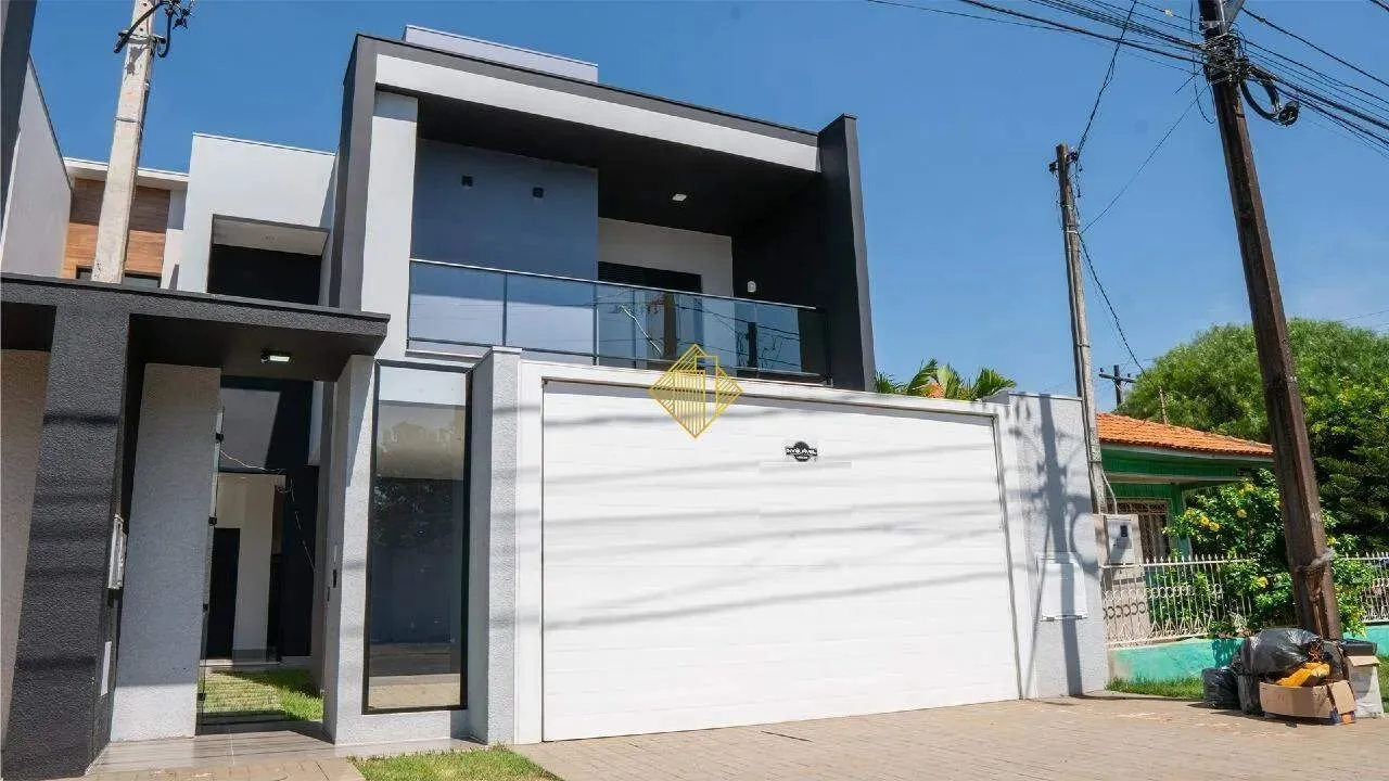 Sobrado à venda, 1 suíte e 2 demi-suítes, 2 vagas, Jardim Porto Alegre - Toledo/PR