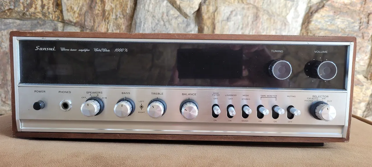 receiver sansui receiver sansui