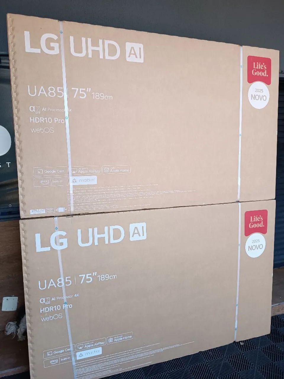 TV LG UHD AI 75 polegadas modelo 2025 - Foto 2