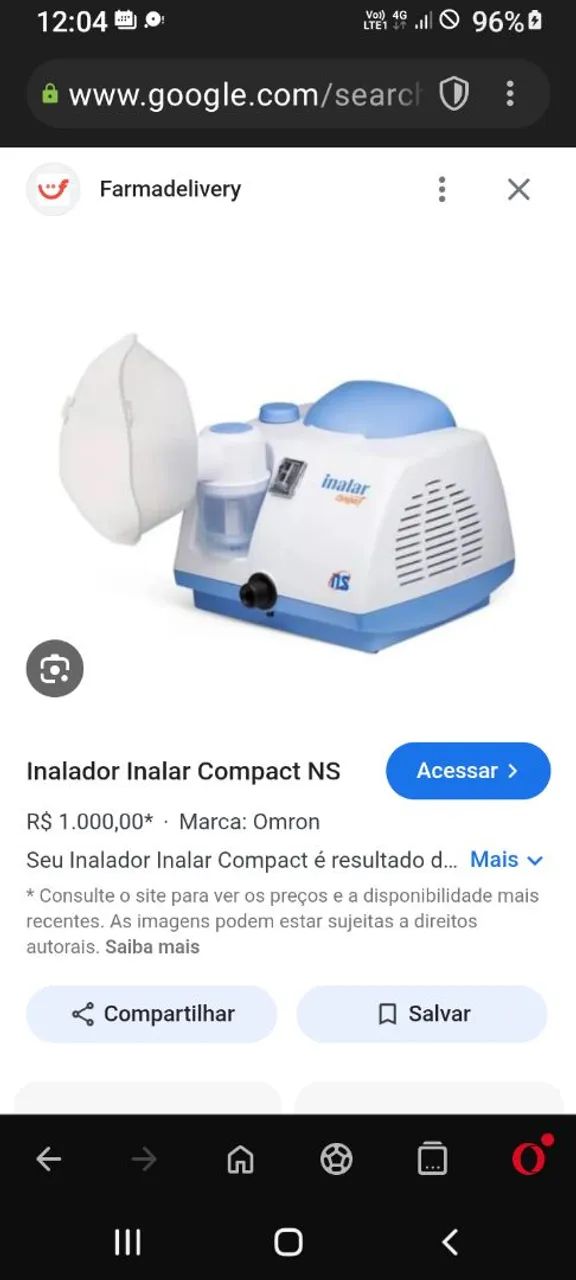 Inalador Inalar Compact NS - Foto 5