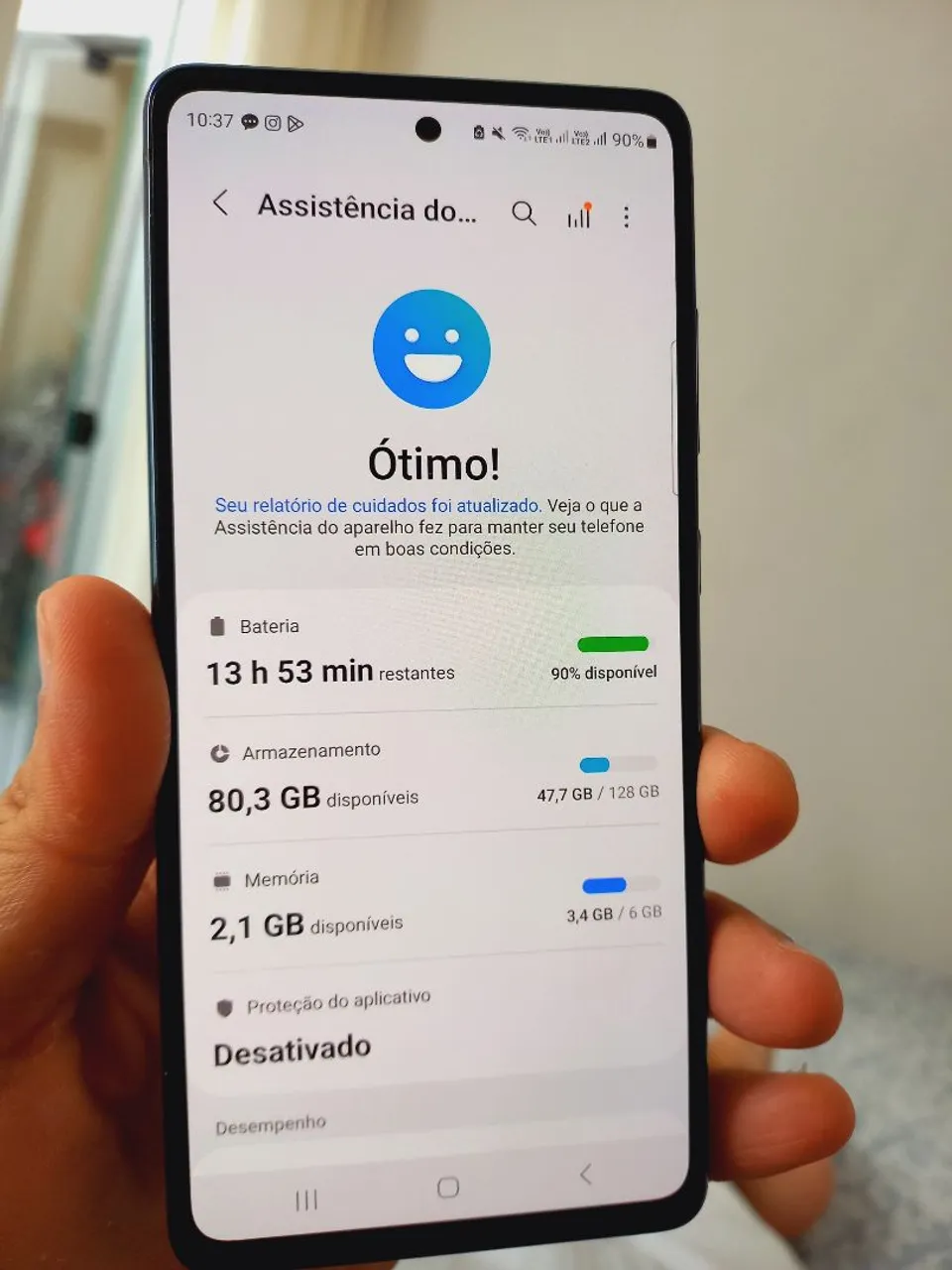 S20FE 5G 128GB 6RAM - Analiso troca ou vendo