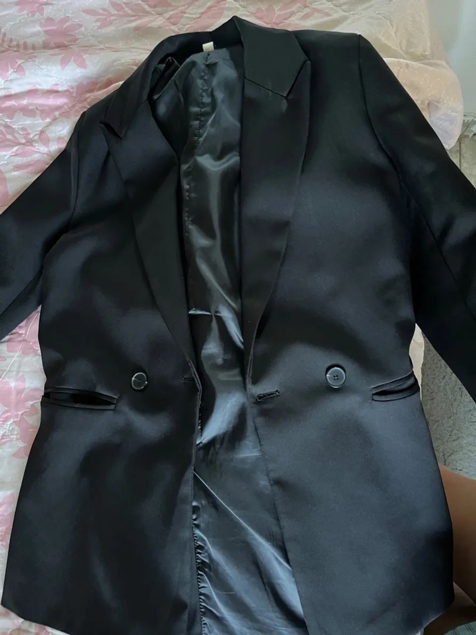 Blazer preto Shein tamanho M