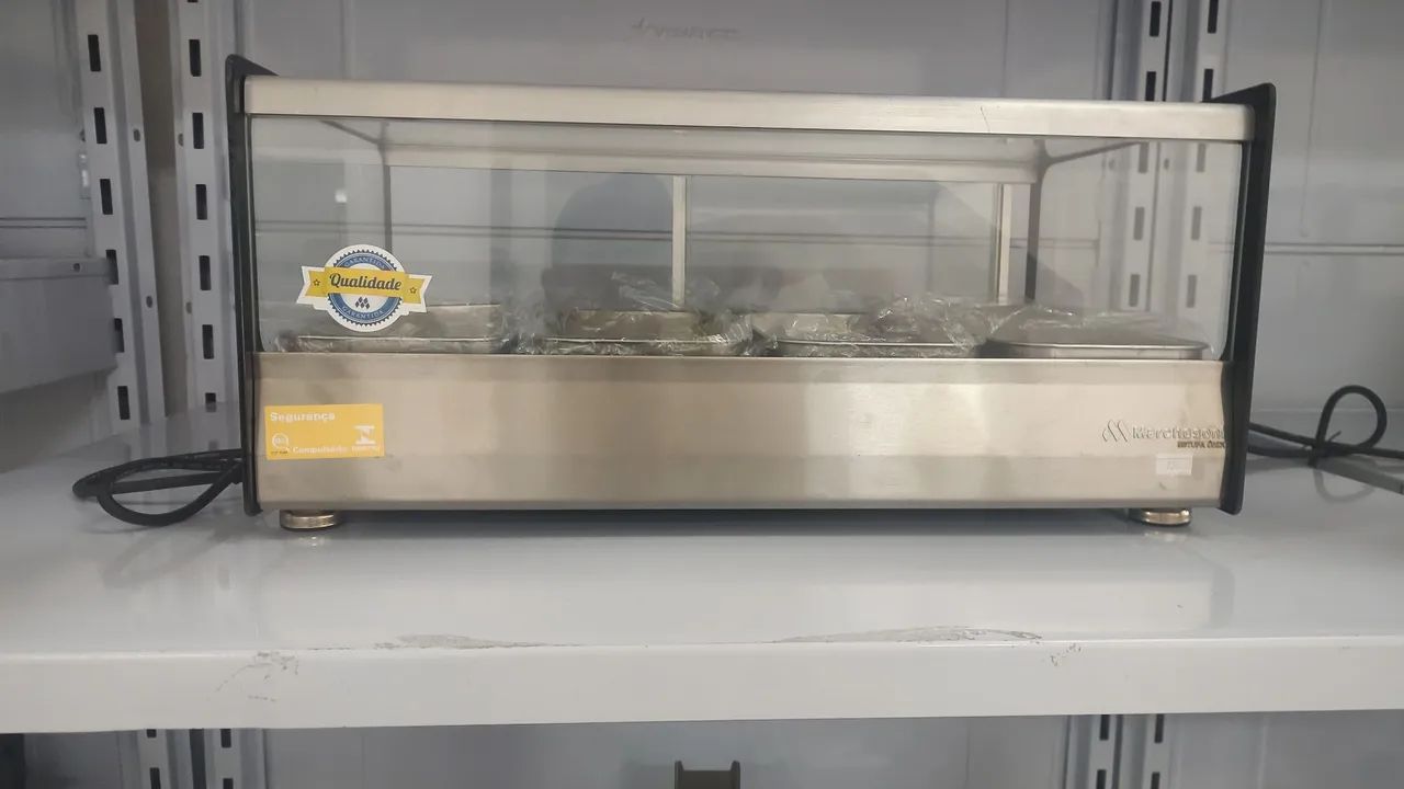 Estufa 4 bandejas quadrada Marchesoni 