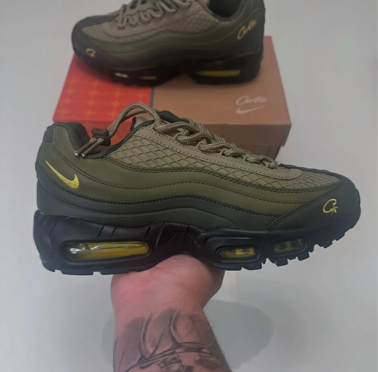 GRⅢx Corteiz x Nike Air Max 95 “Gutta Green”