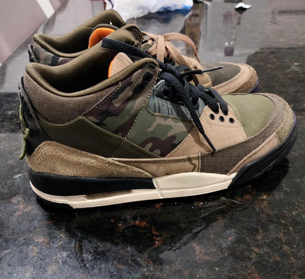 Tênis Nike Air Jordan 3 patchwork