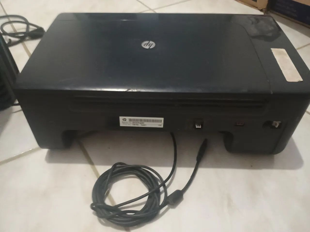 Impressora HP barata colocar a tinta e cabo - Foto 4