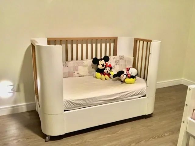 Berço Evolutivo 2 em 1 (berço + minicama) com Mini Colchão  - Foto 6