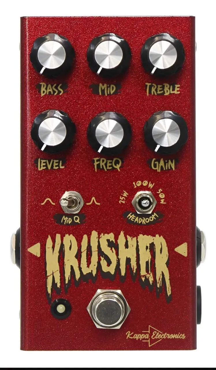 Pedal Krusher Kappa Electronics Novo !!