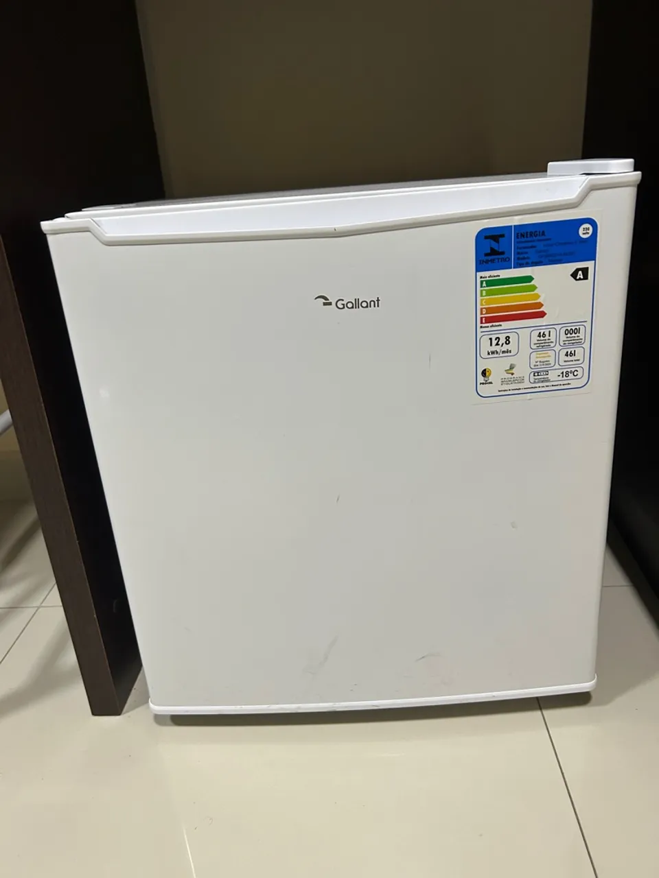 Frigobar Gallant - Eficiência Energética Classe A