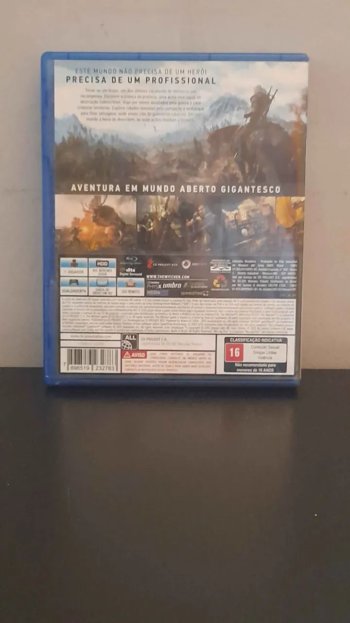 Jogo The Witcher 3: The Wild Hunt para Plastation 4 + com itens bônus - Foto 2