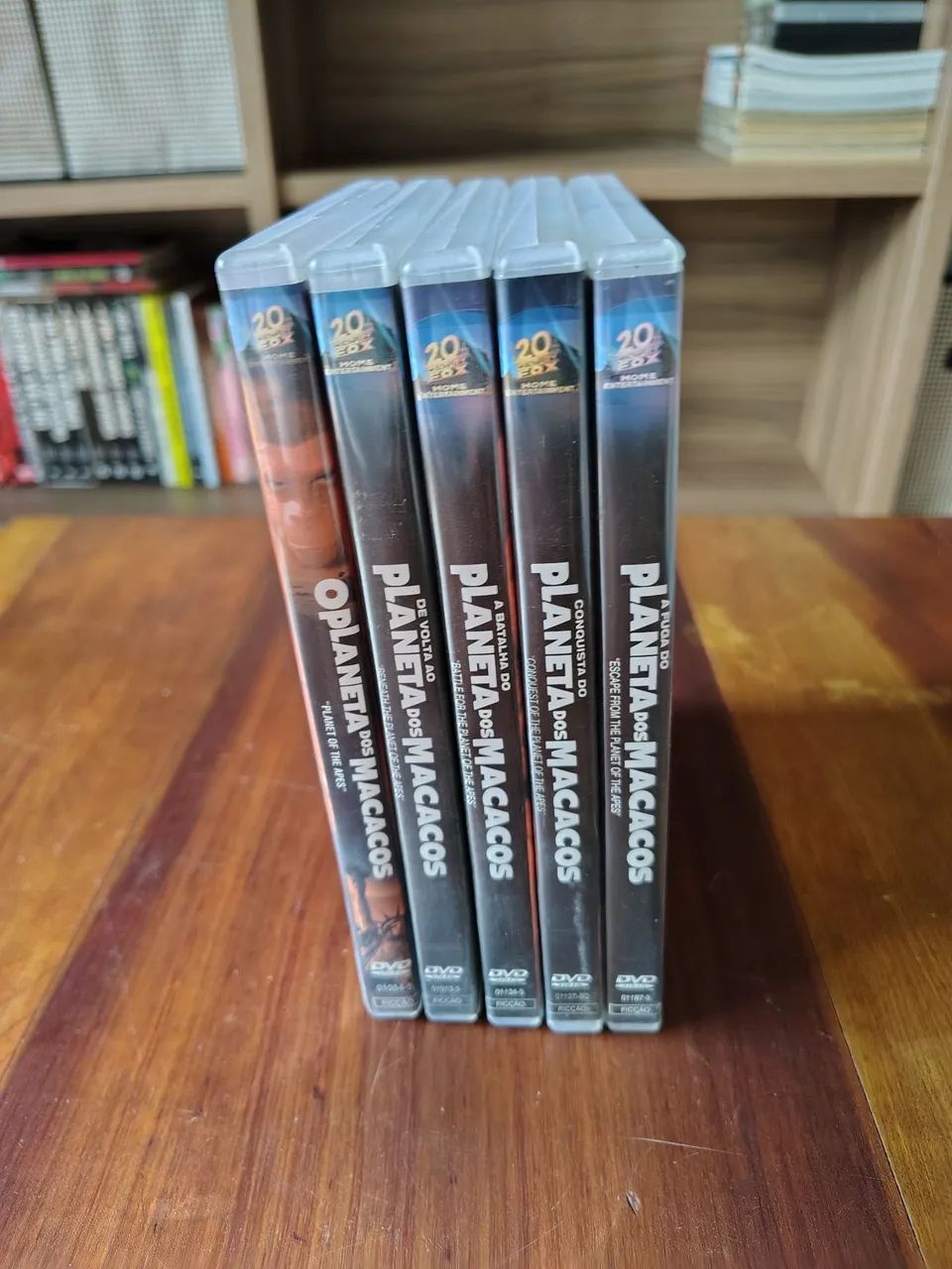 Pacote Dvd's Planeta dos Macacos (5 filmes) - Foto 3