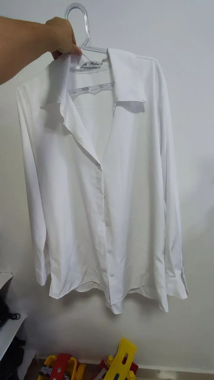 Camisa social branca