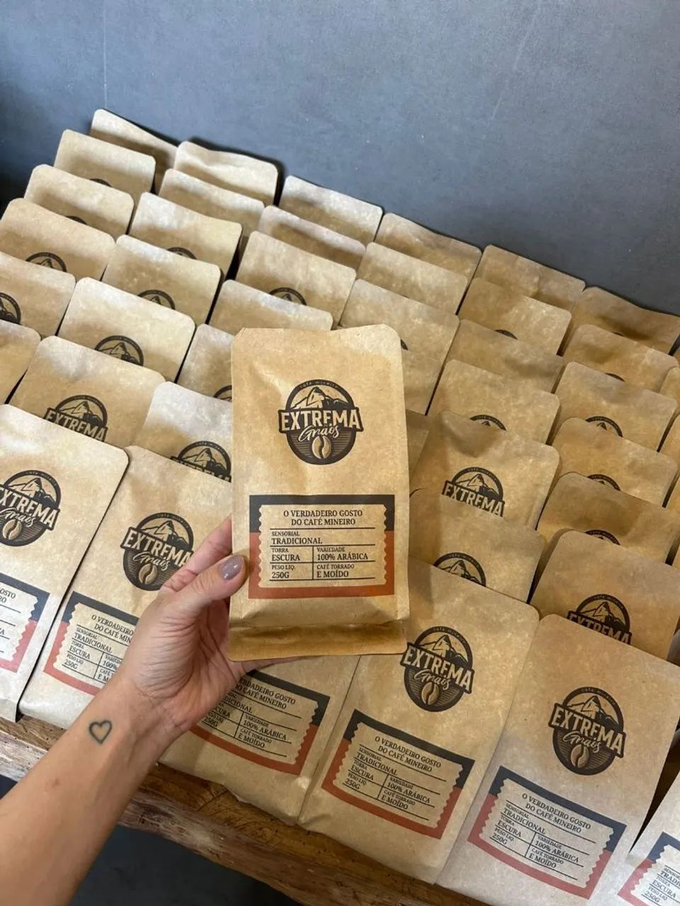 Café extrema grãos 250g torrado e moído  - Foto 3