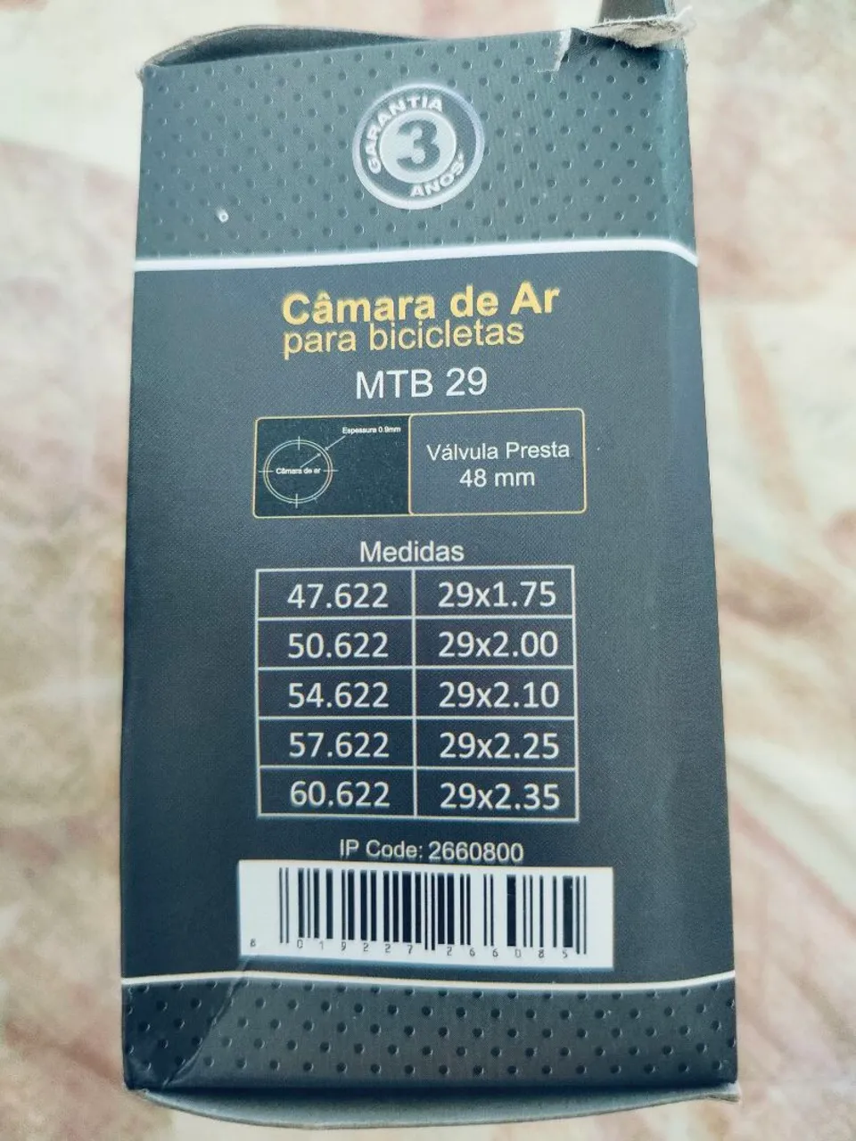 Câmara de ar para bicicleta MTB Aro 29