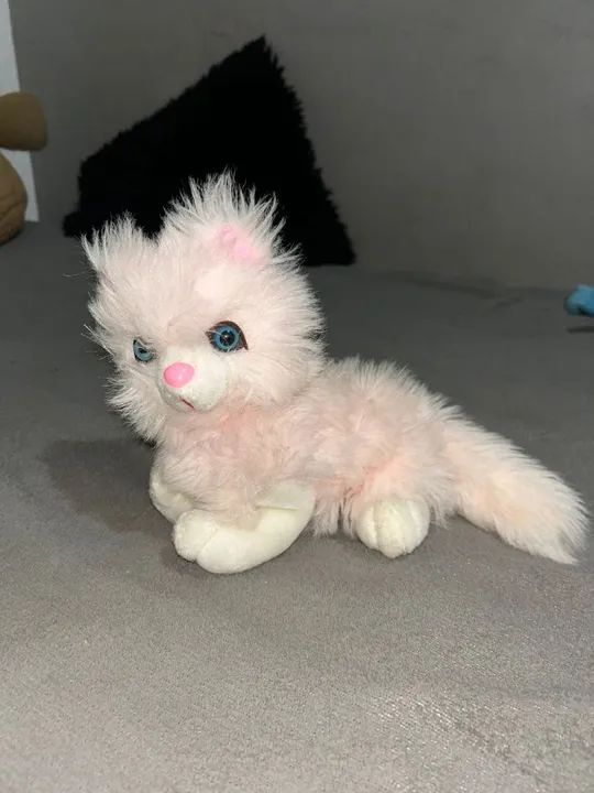 Gatinha de Pelúcia Rosa - Foto 2