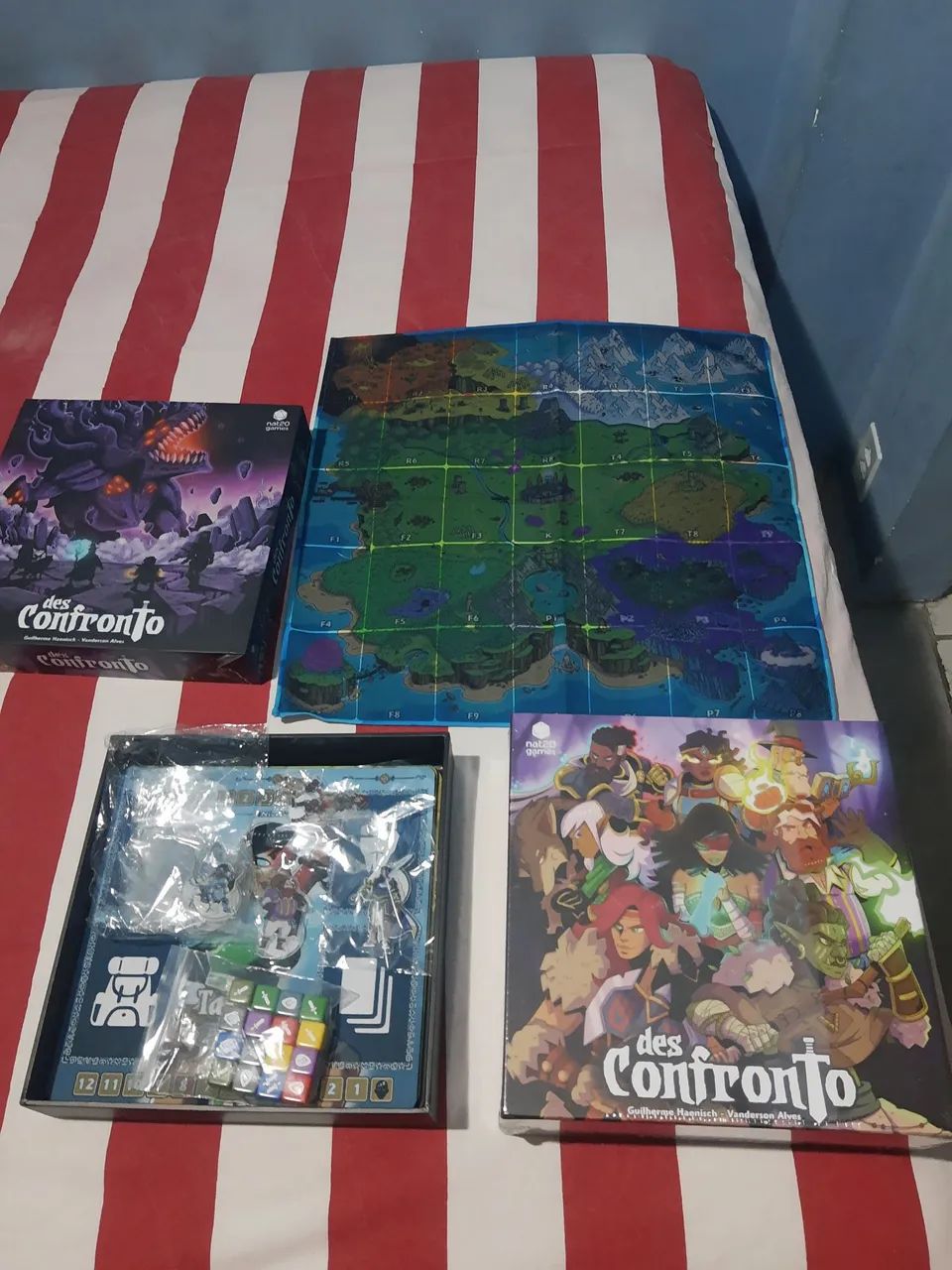 Jogo de Tabuleiro Des Confronto - Novo e Lacrado - Foto 2