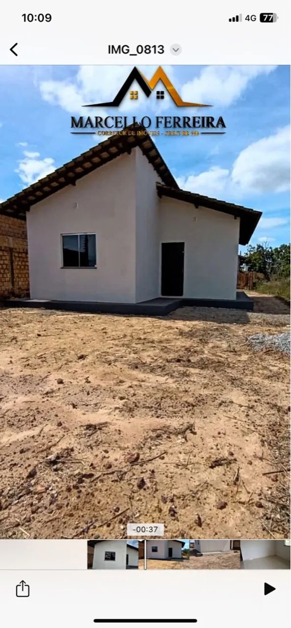Casa nova no Monte Cristo com Banheiro social e suíte 
