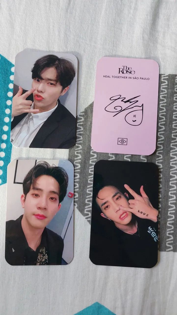 Kit Photocard Fan Made - The Rose  - Foto 2