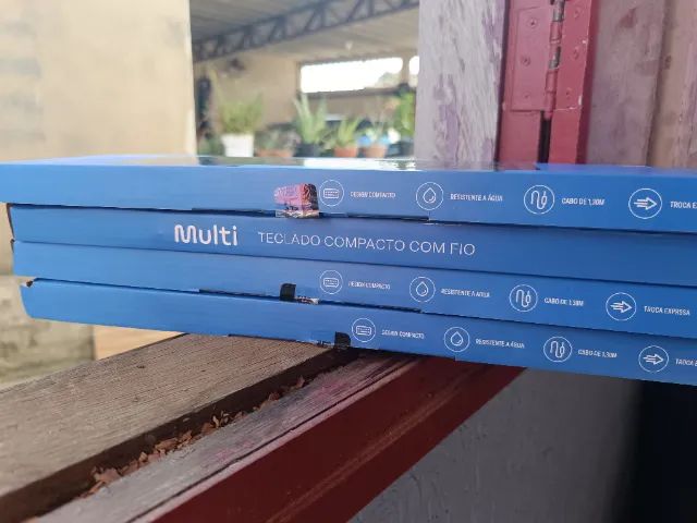 Teclado compacto com fio - Foto 4