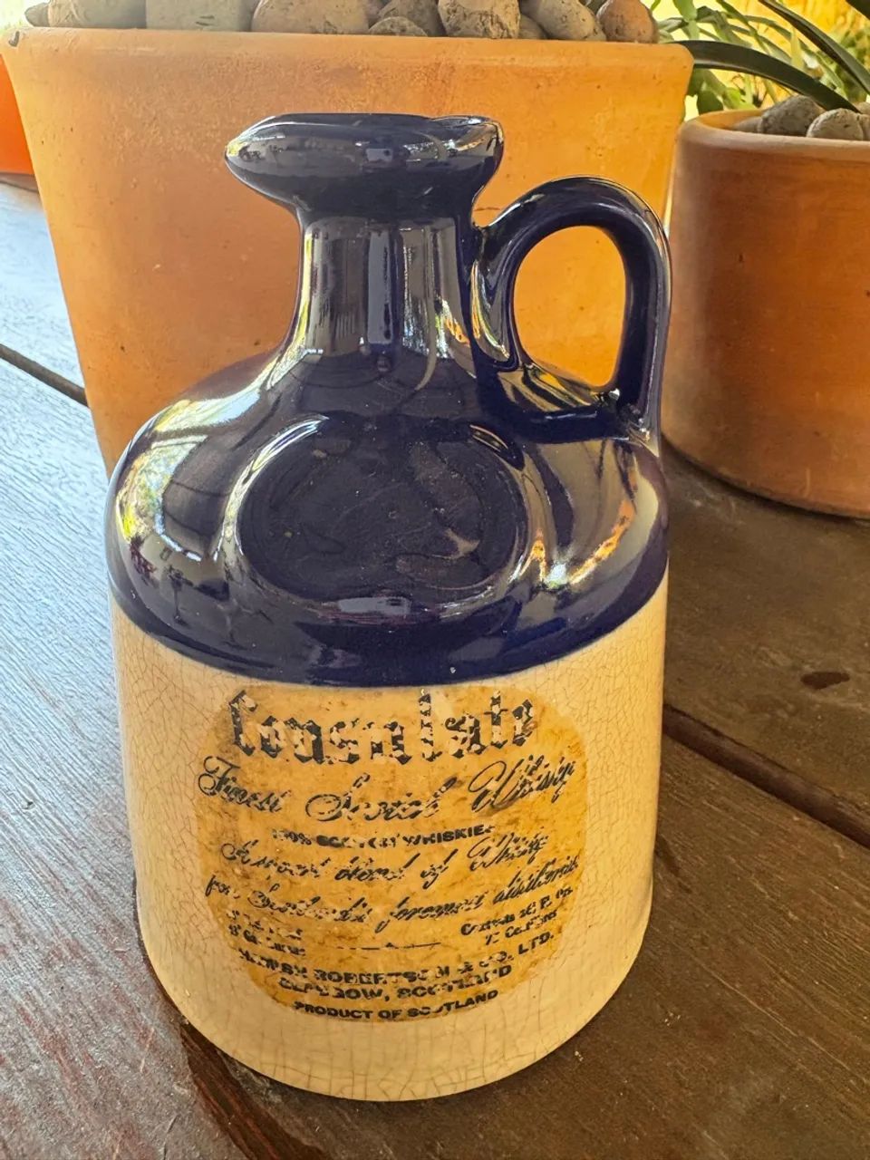 Antigia Garrafa de whiskie 