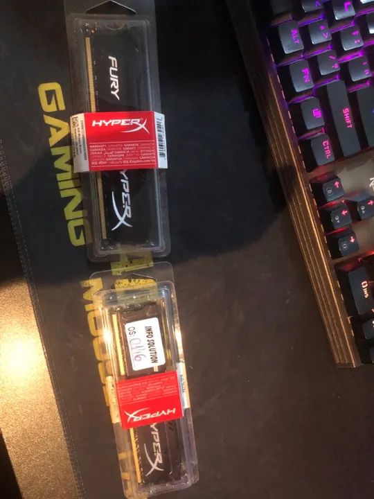 Memória Ram DDR3 16gb Hyperx  1600mhz - Foto 2