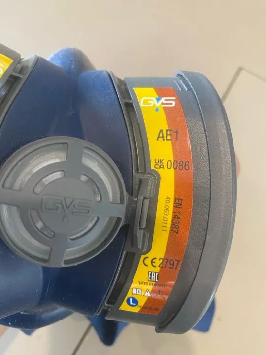 Máscara de Proteção Respiratória GVS Elipse A1P3 - Tamanho Médio - Foto 4