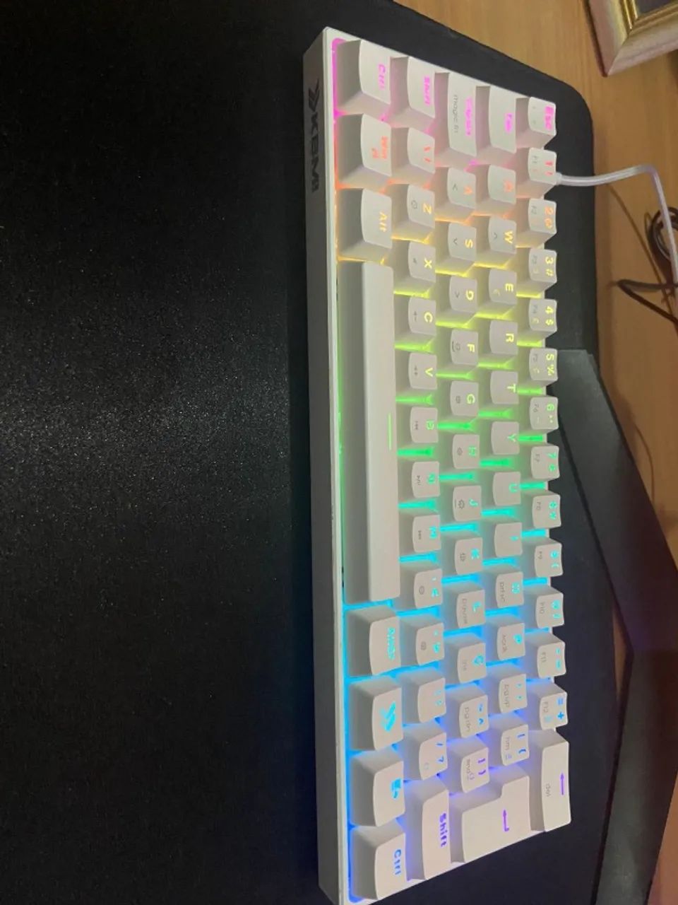 TECLADO MECÂNICO KBM TG600 - SWITCH BLUE - Foto 2