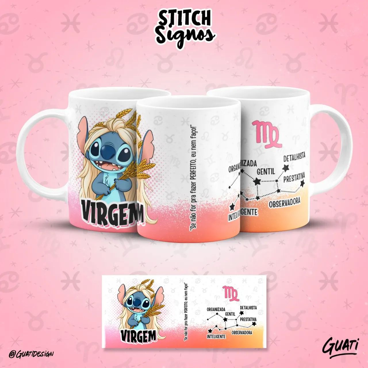 Caneca Stitch Signos 