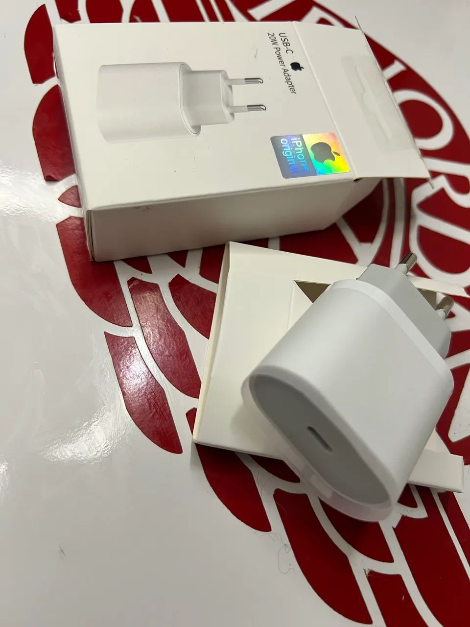 Adaptador de corrente USB-C de 20 W Fonte IPhone Apple  - Foto 4