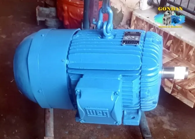 Motor Freio WEG 5cv/hp 3,7kw 1175RPM 6Polos Trifásico 220v / 380v