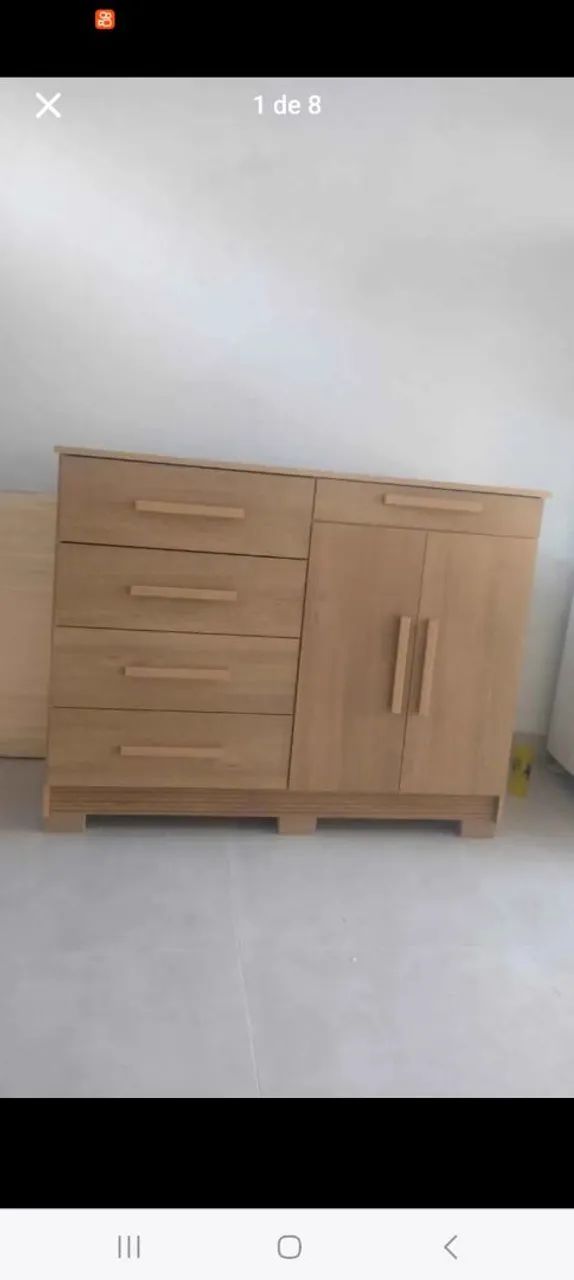 CÔMODA GRANDE COM ENTREGA E MONTAGEM GRÁTIS PARA PIRACICABA  - Foto 4