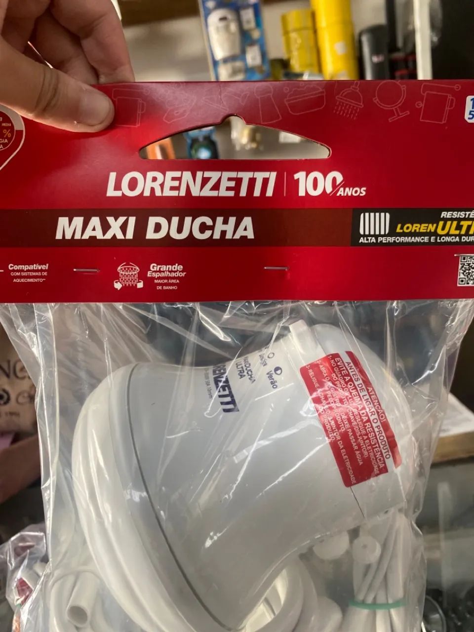 Maxi Ducha Lorenzetti 127V 5500W 3T - Foto 3
