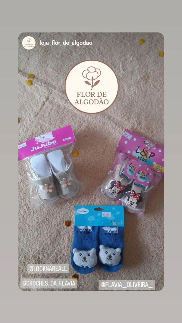 Sapatinhos e sandálias de bebê - Foto 5