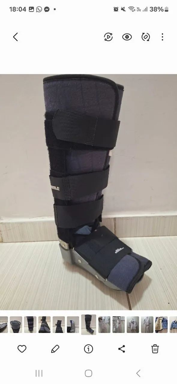 Vendo bota ortopédica 