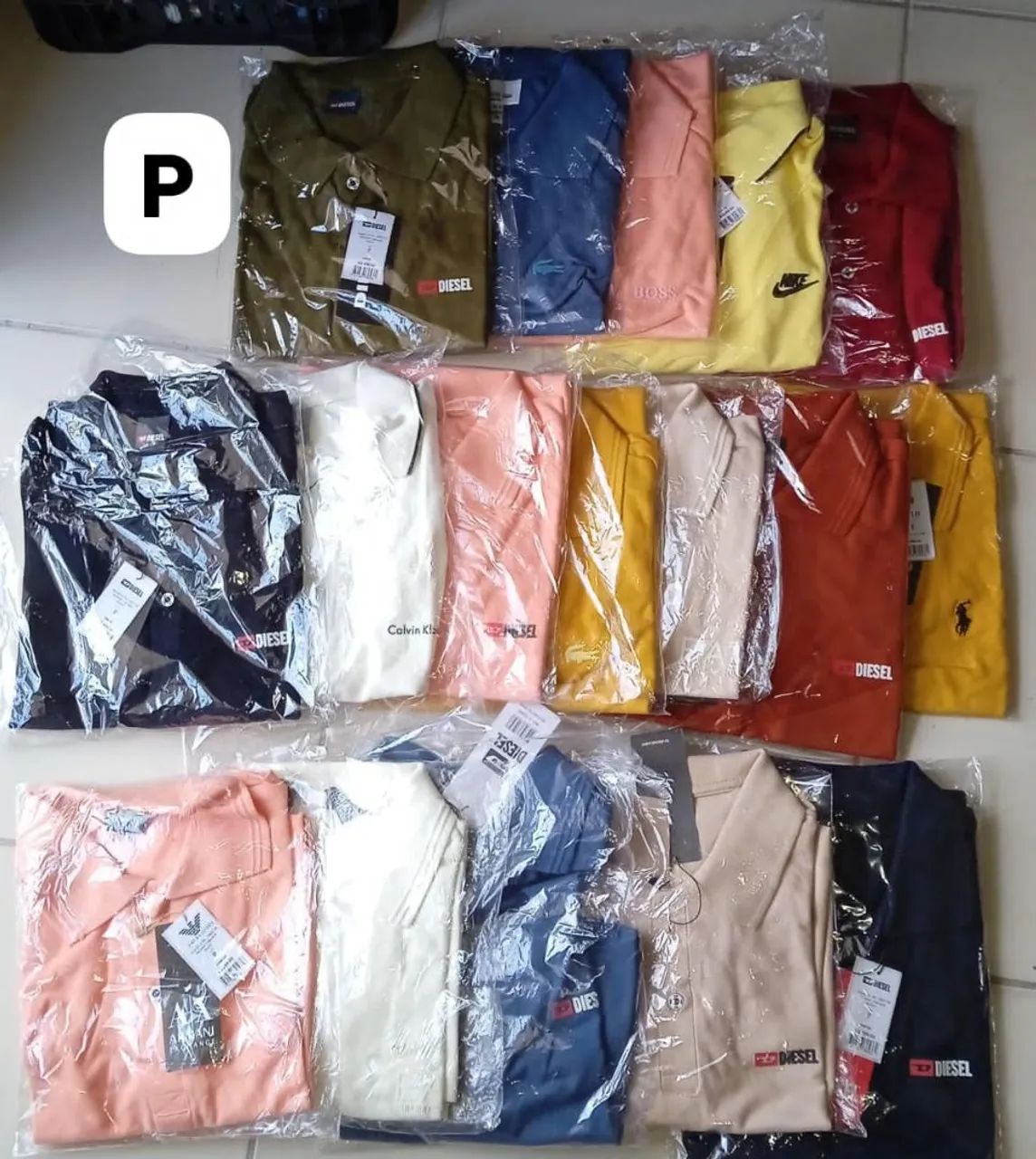 Camisas Polo de diversas cores e marcas - Foto 4