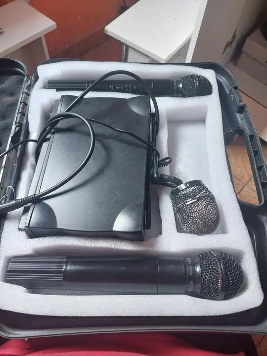 Vendo microfone e receptador vhf - Foto 3