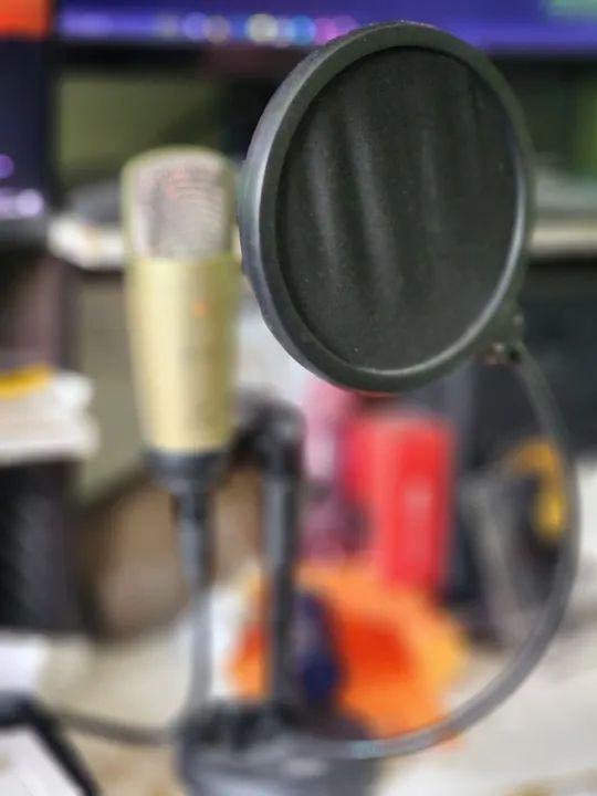 Microfone C1 behringer com suporte e caixa  - Foto 5