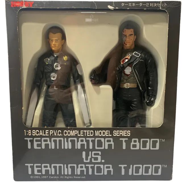 Tsukuda Hobby Terminator 2 Judgment Day T-800 vs T-1000 - Hobbies