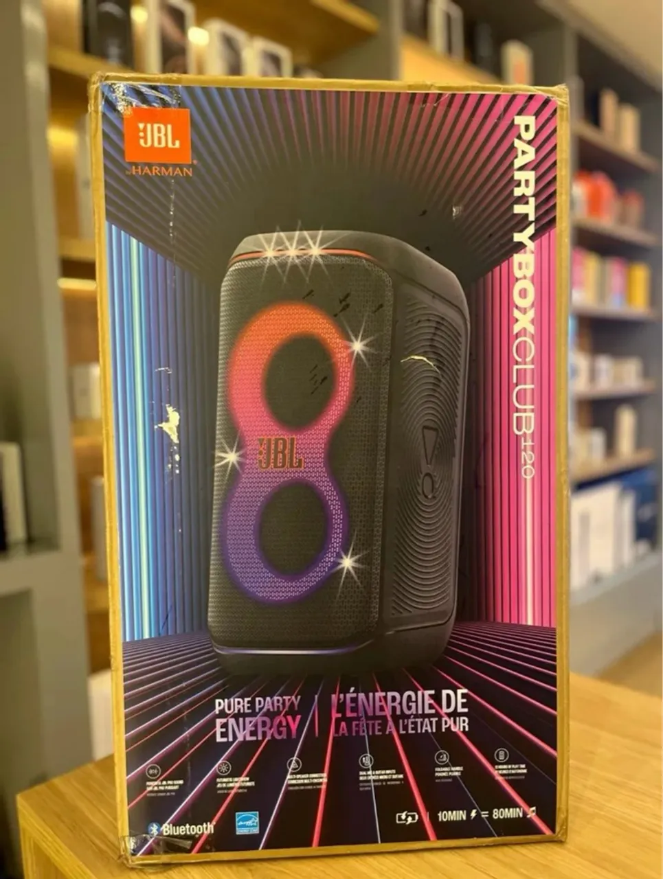 Caixa de Som JBL PartyBox Club 120