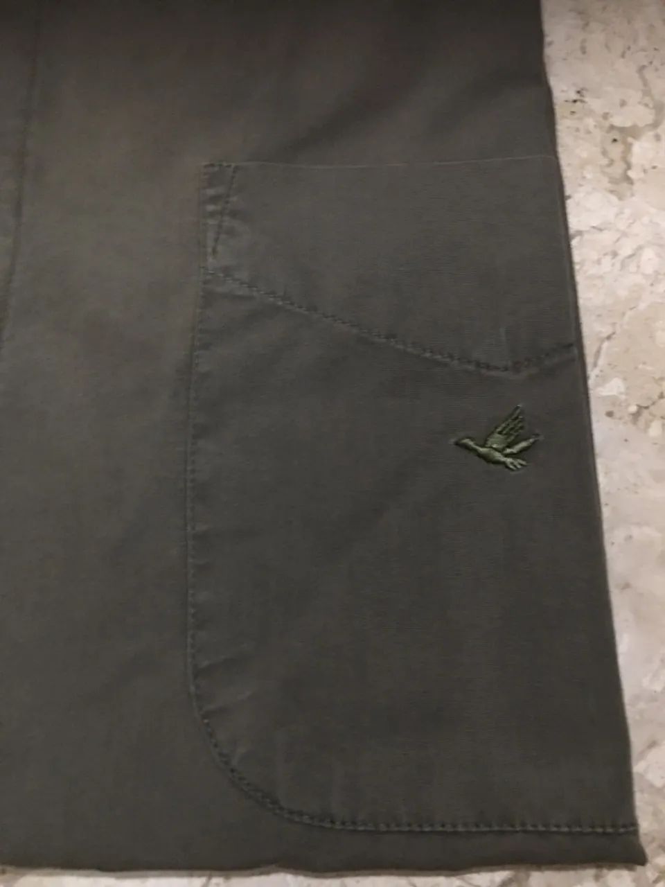 Camisa Brooksfield Sportive Verde Oliva - Foto 3