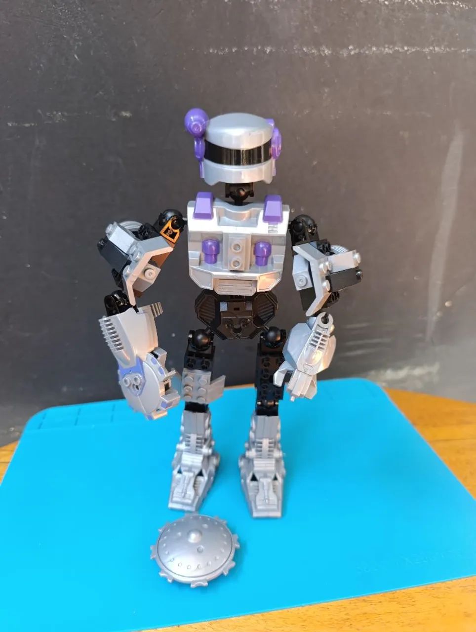 ROBÔ DE COMBATE MOTOR BLOCKS GYROFIGHTERS ESTILO LEGO  - Foto 2