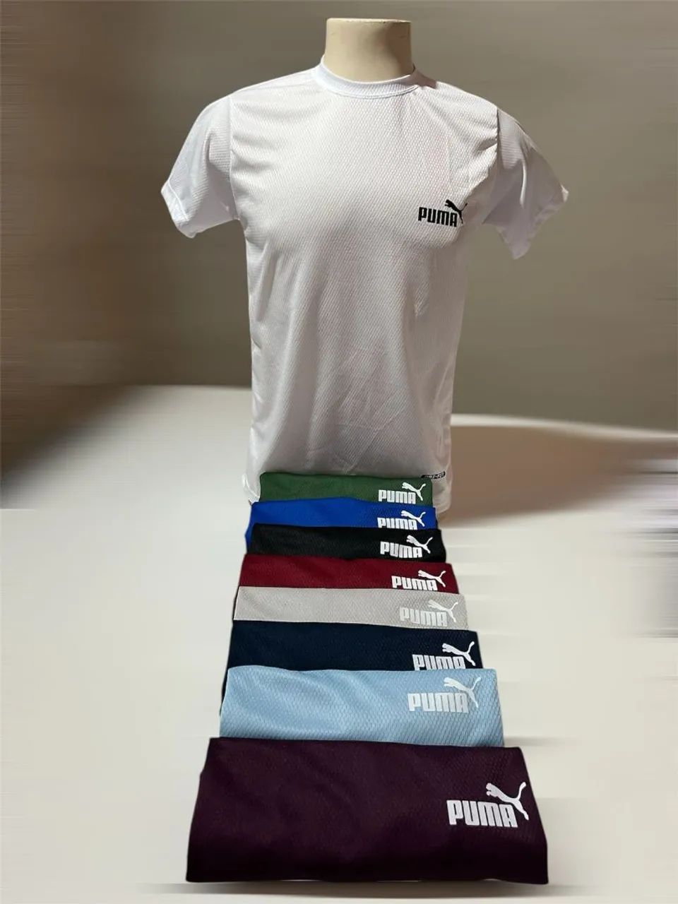 Camiseta Puma - Kit com 8 cores