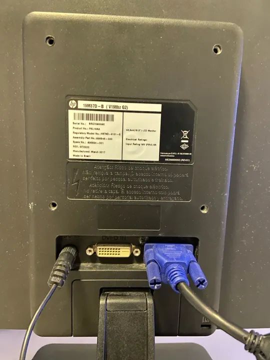 Monitor 18 polegadas da HP - Foto 3