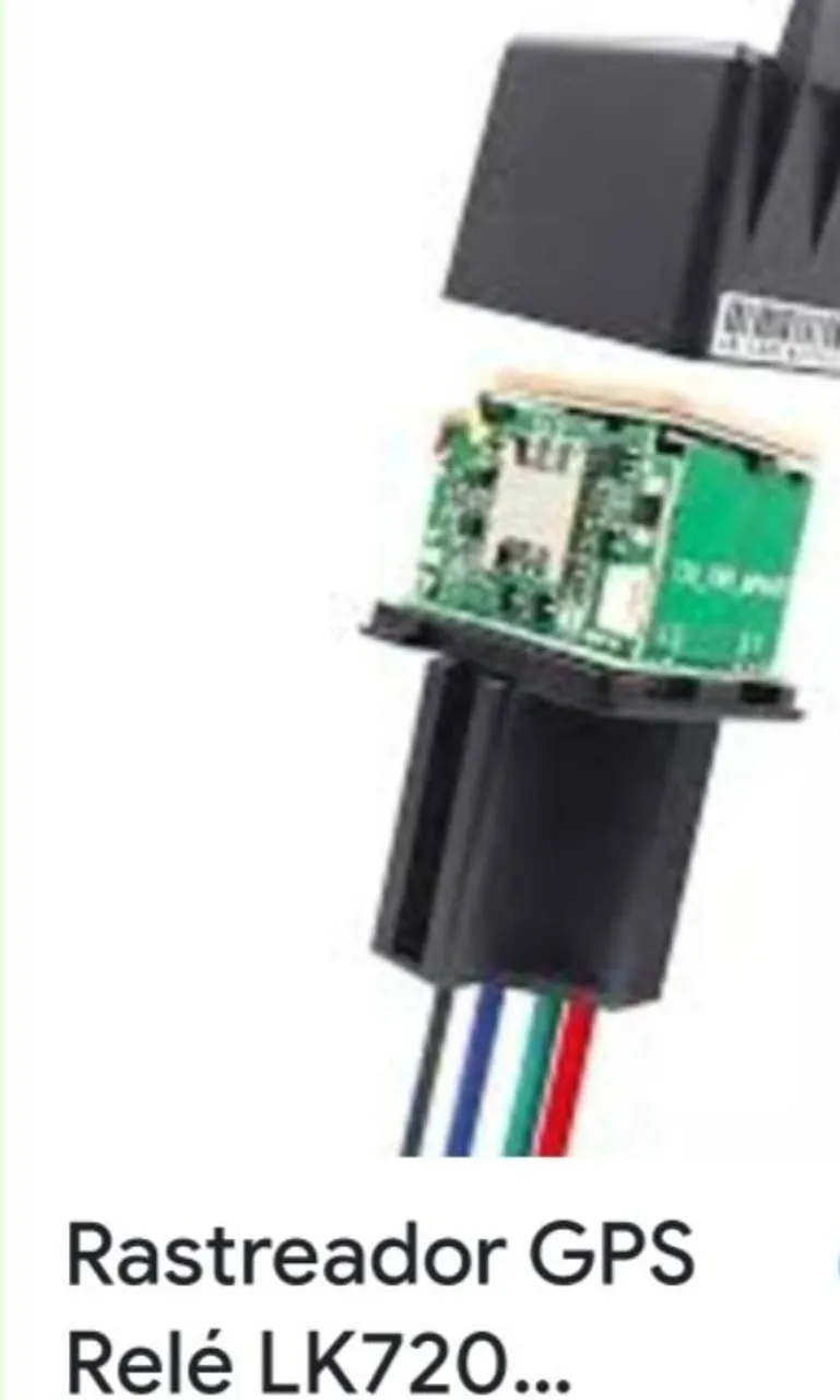 Rastreador GPS Relé LK720