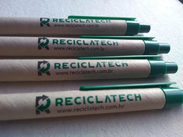 100 CANETAS ECOLÓGICAS PERSONALIZADAS - Foto 4