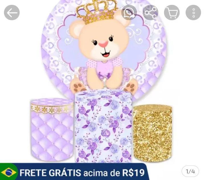 Enfeites para chá de bebê - Foto 3