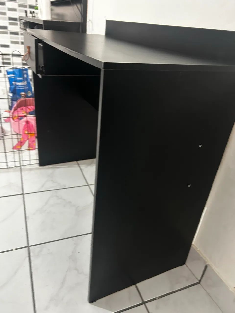 Escrivaninha / Mesa de Estudo Minimalista - Com Gaveta - Foto 2
