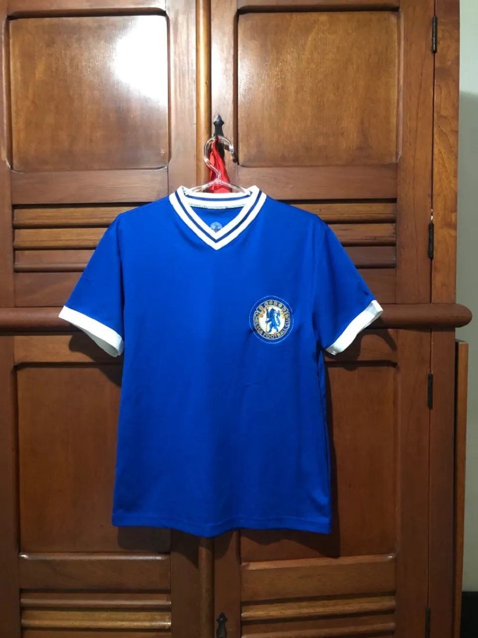 Camisa Chelsea Azul Retrô
